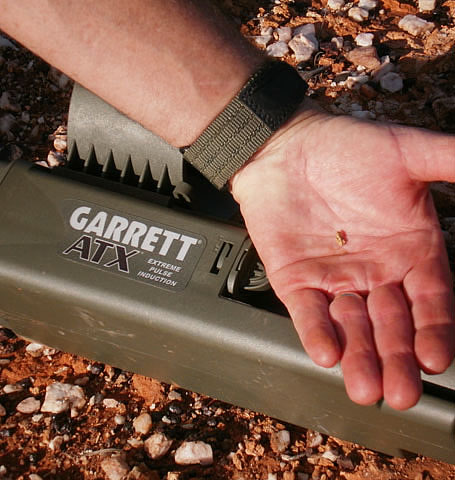 Australia Gold found with Garrett ATX Metal Detector