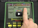 Garrett GTI 2500 Discrimination Segments Video
