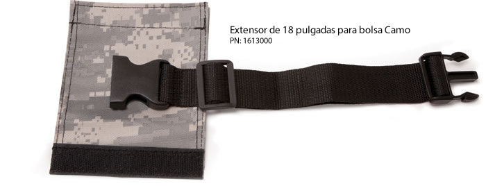 1613000 Garrett Camo Pouch 18 inch extender